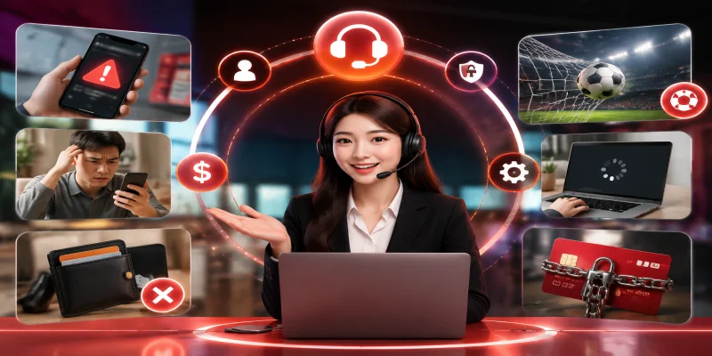 Các trường hợp phổ biến cần liên hệ RED88 để giải quyết sự cố tài khoản