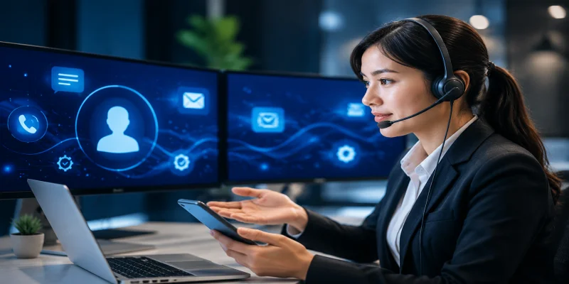 Nhân viên hỗ trợ khách hàng xử lý khiếu nại nạp rút tiền nhanh chóng
